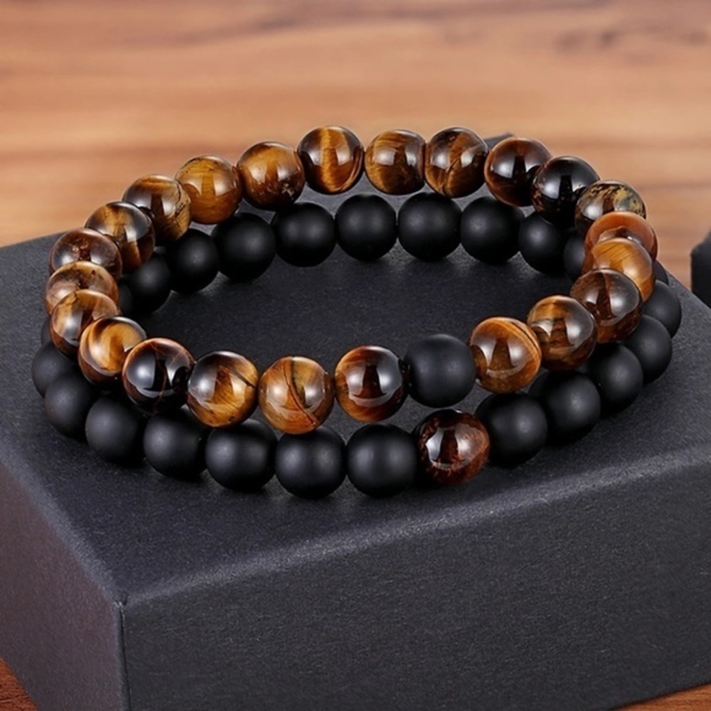 Tiger Eye Beads Bracelet